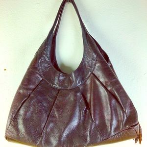Gorgeous Dark Brown Sigred Olsen Leather Bag